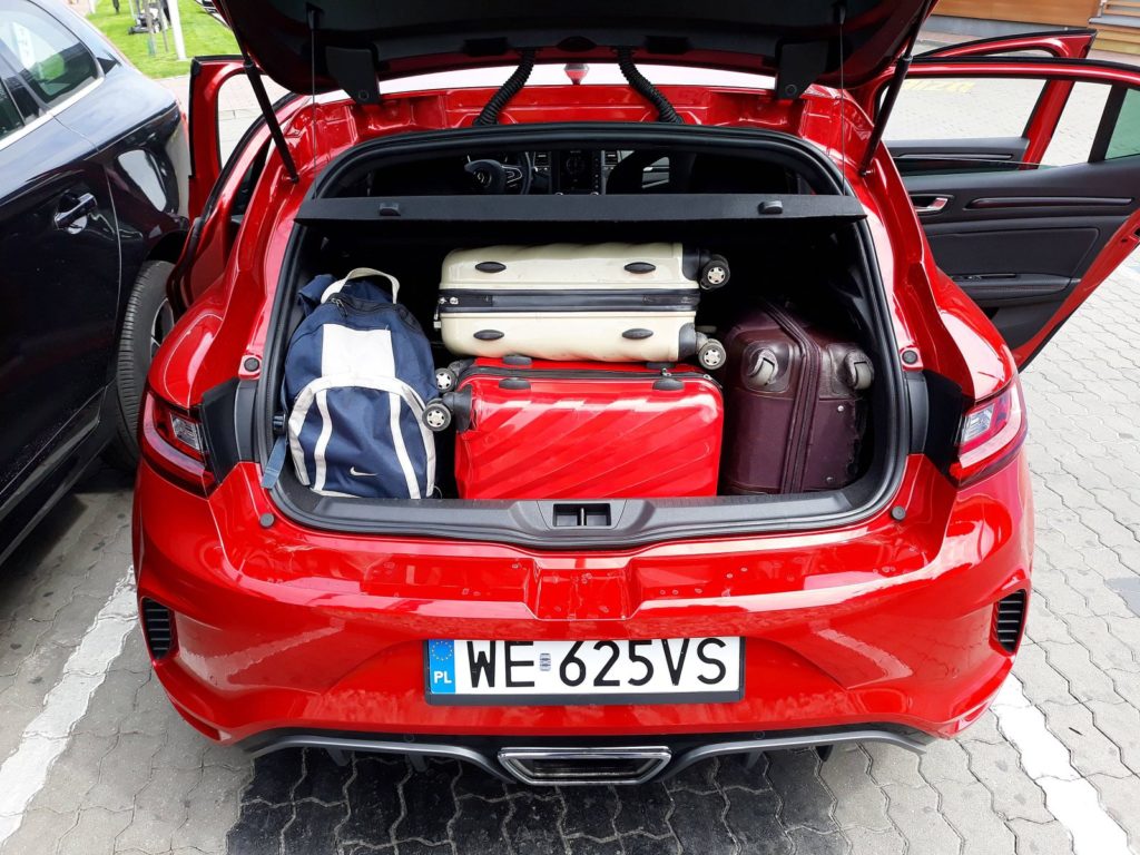 Bagażnik Renault Megane RS